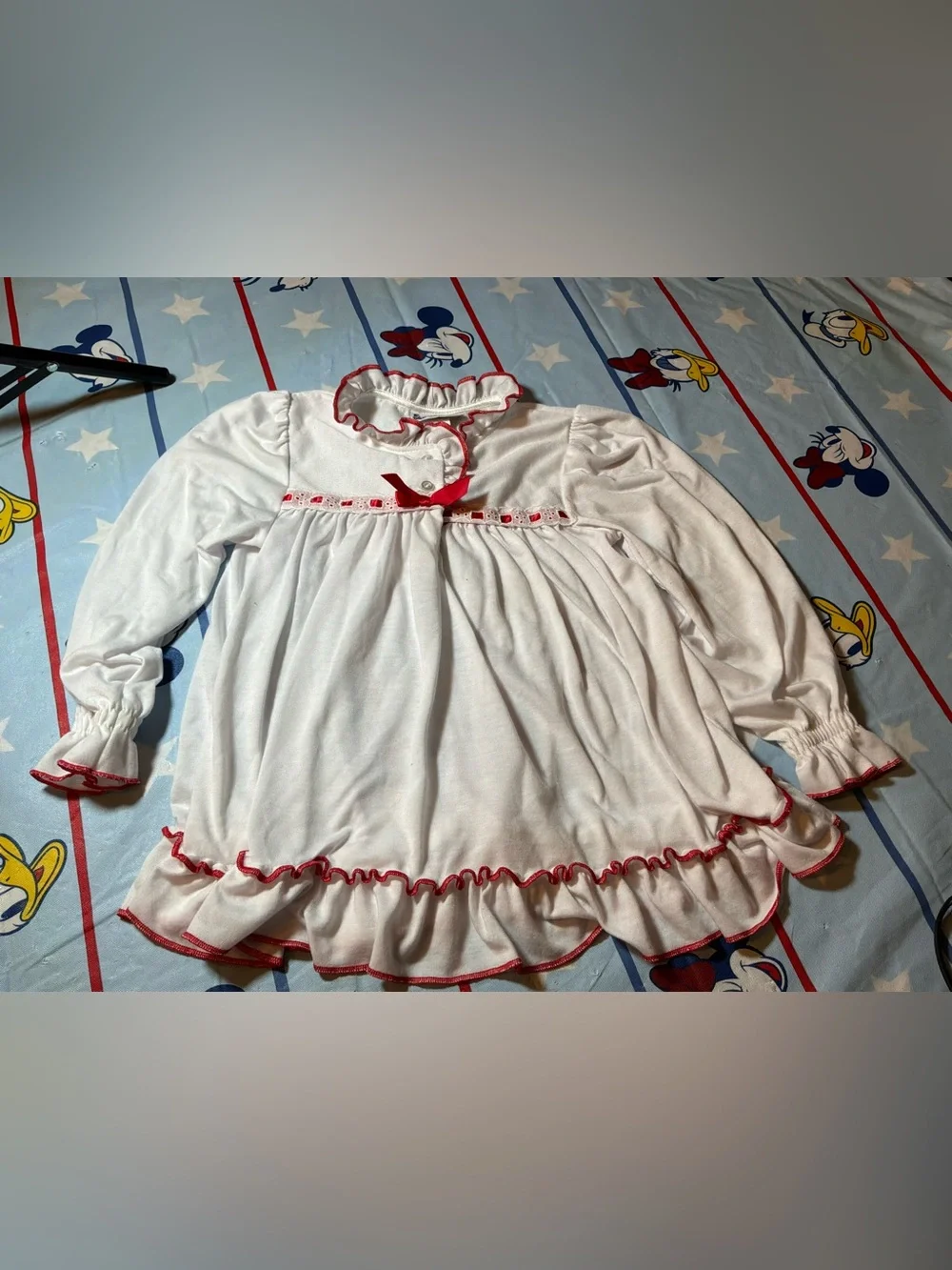 The wooden soldier ruffle nightgown girl size 7
